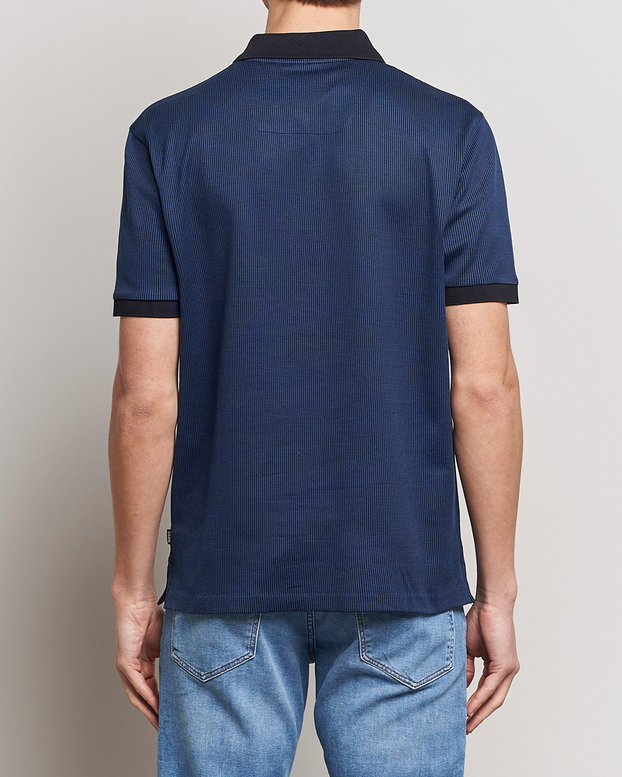 Herr | Pikéer | BOSS BLACK | Parlay Jersey Piké Dark Blue