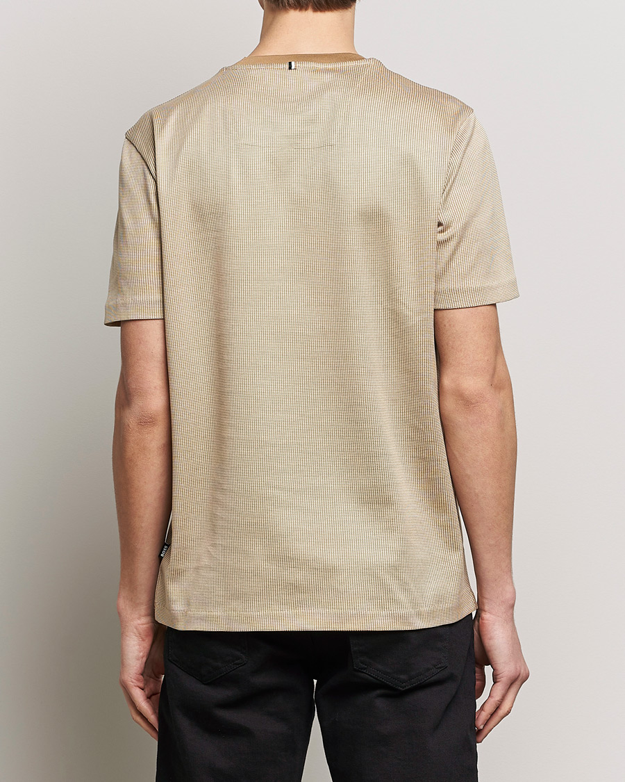 Herr | T-Shirts | BOSS BLACK | Tiburt Crew Neck T-Shirt Medium Beige