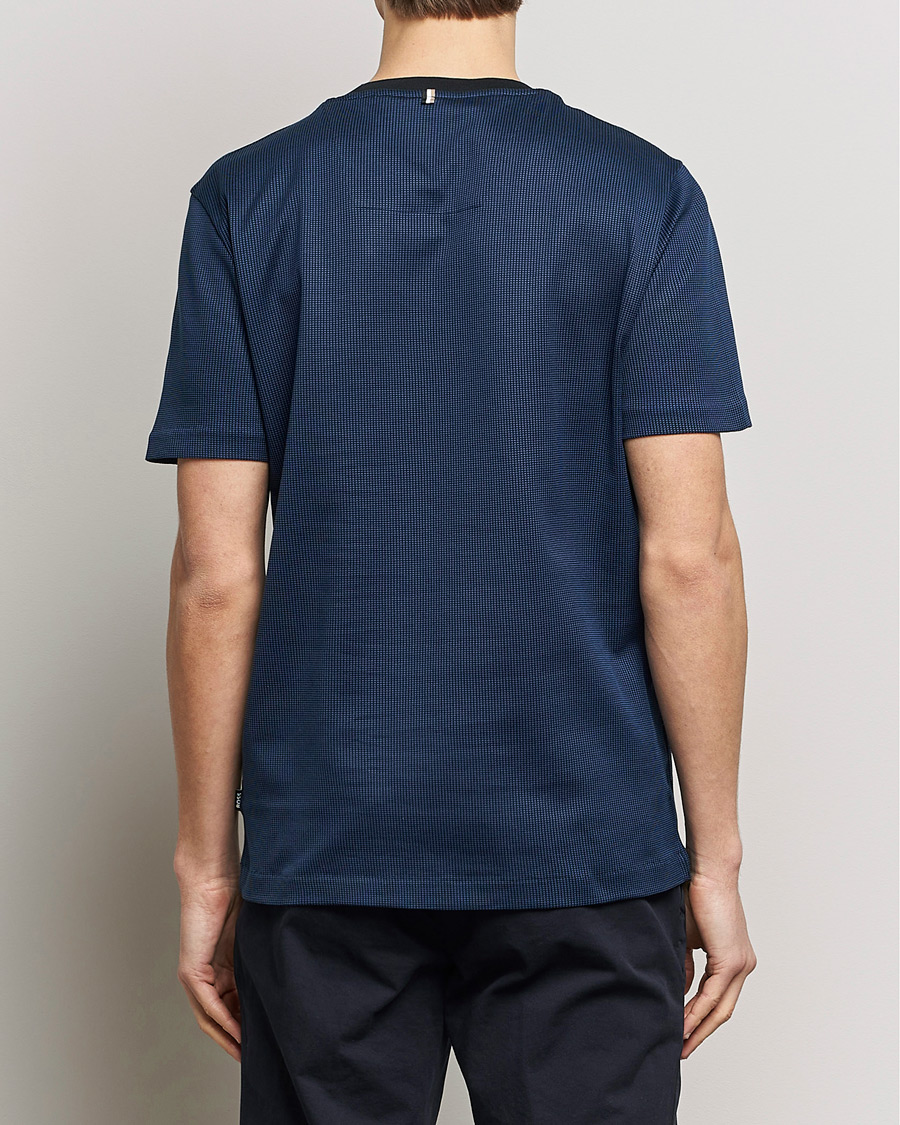 Herr | T-Shirts | BOSS BLACK | Tiburt Crew Neck T-Shirt Dark Blue