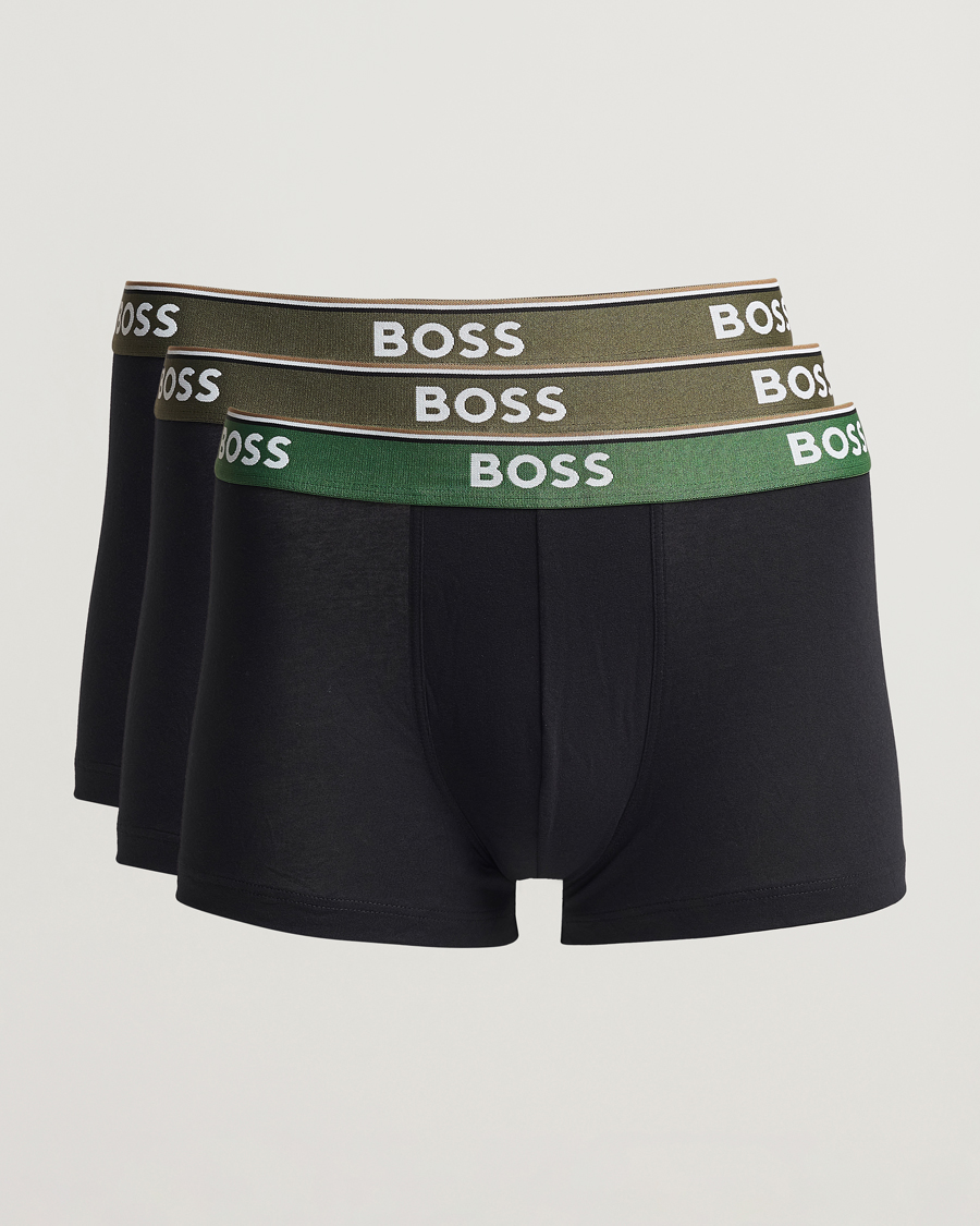 Herr | Underkläder | BOSS BLACK | 3-Pack Trunk Black