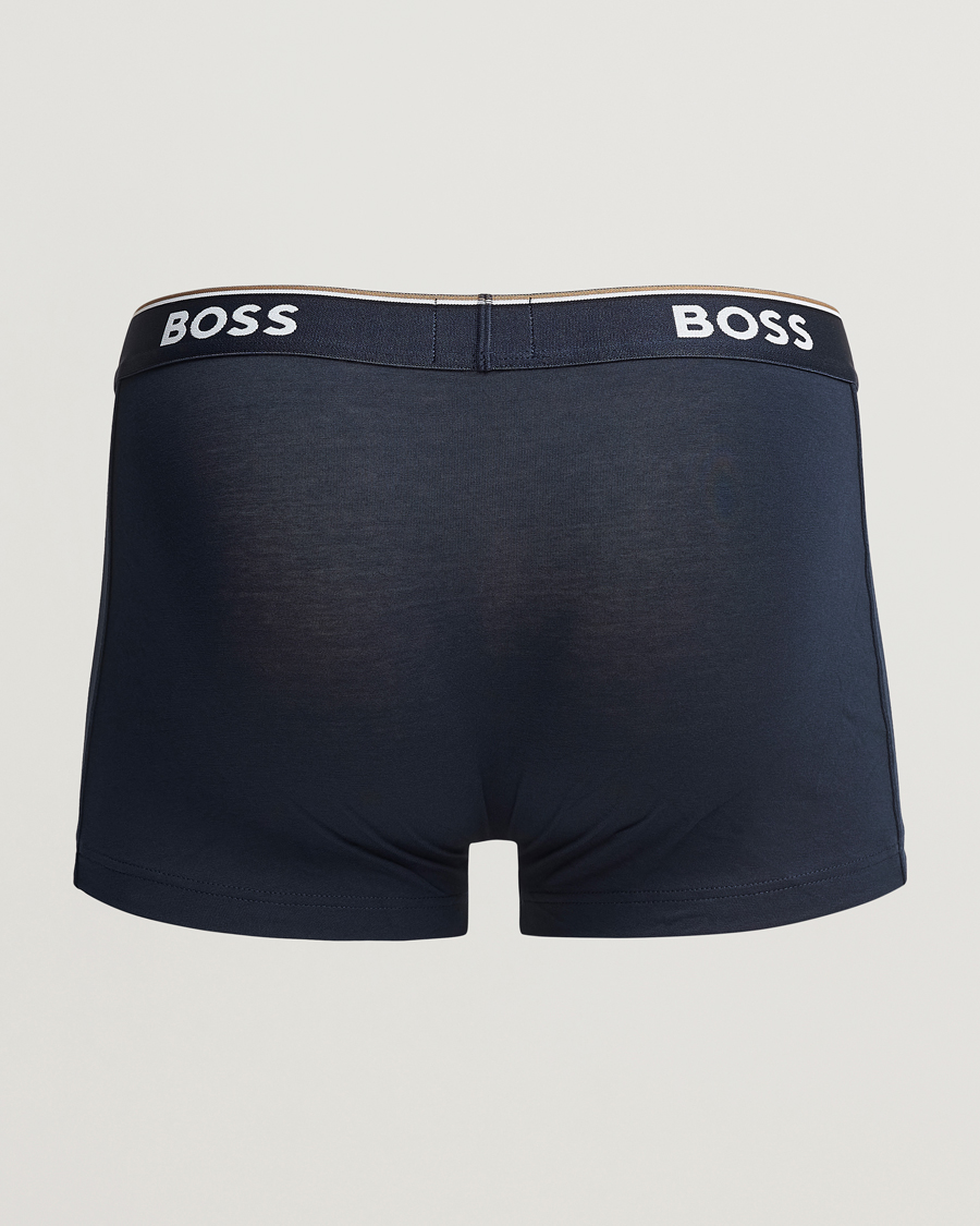 Herr | BOSS | BOSS BLACK | 3-Pack Trunk Black/Blue