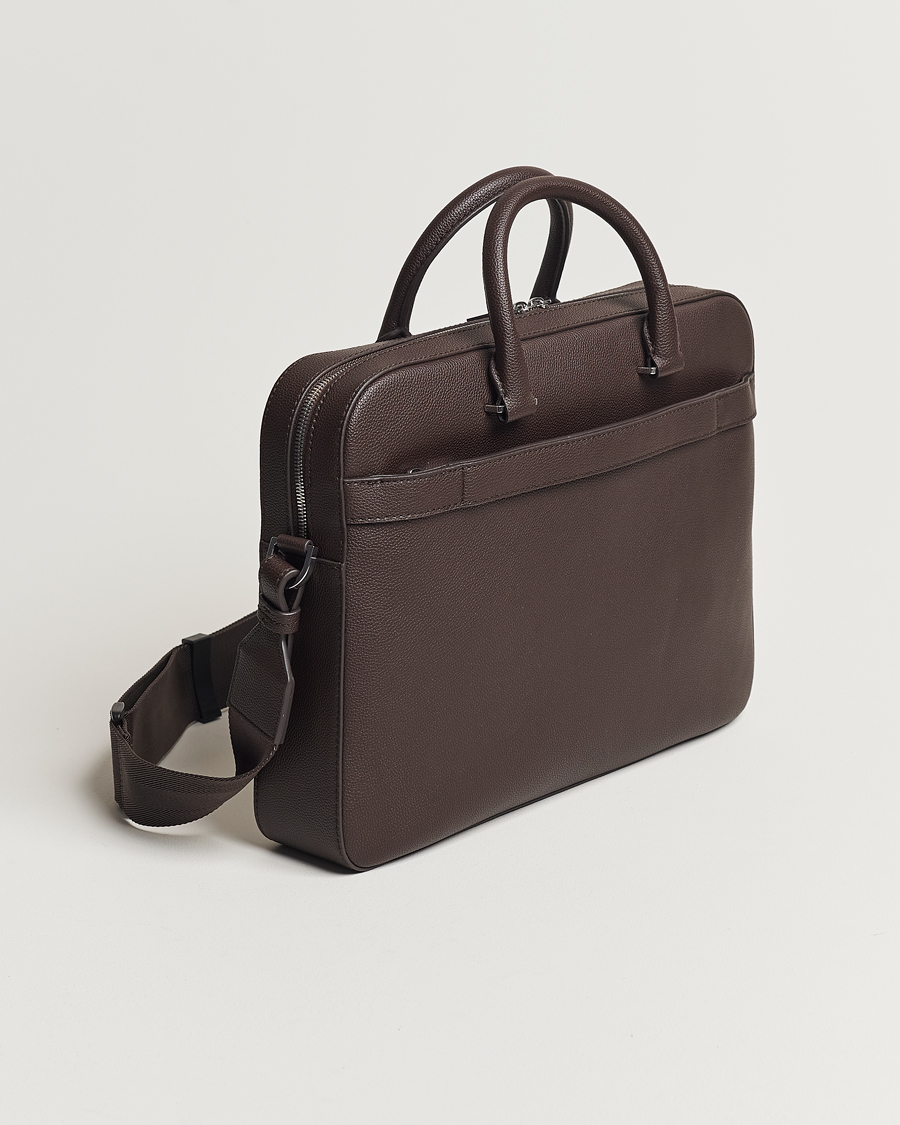 Herr | BOSS BLACK Ray Document Case Dark Brown | BOSS BLACK | Ray Document Case Dark Brown