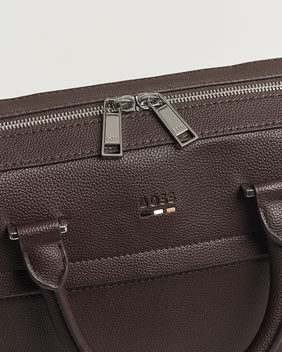 Herr | BOSS BLACK Ray Document Case Dark Brown | BOSS BLACK | Ray Document Case Dark Brown