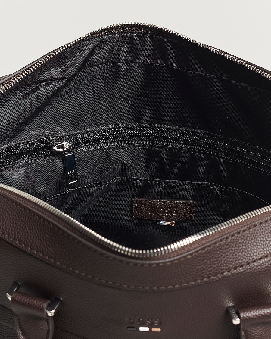Herr | BOSS BLACK Ray Document Case Dark Brown | BOSS BLACK | Ray Document Case Dark Brown