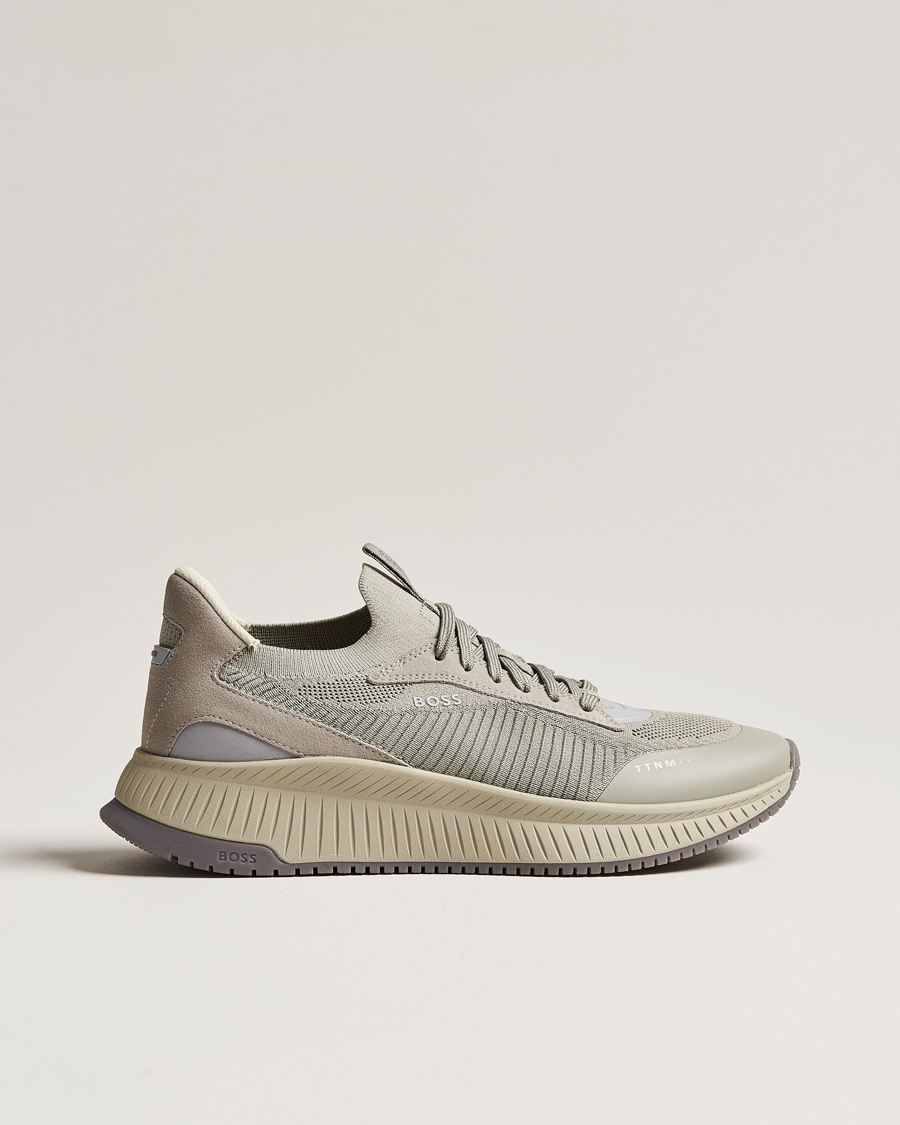 Herr | BOSS BLACK Titanium Evo Sneaker Open Grey | BOSS BLACK | Titanium Evo Sneaker Open Grey