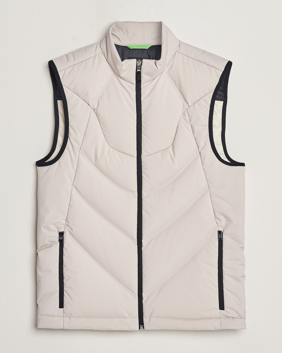 Herr | Jackor | BOSS GREEN | Titanium Vest Light Beige