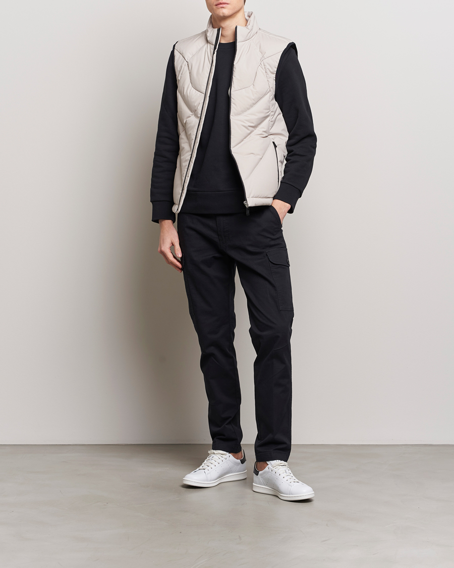 Herr | Jackor | BOSS GREEN | Titanium Vest Light Beige
