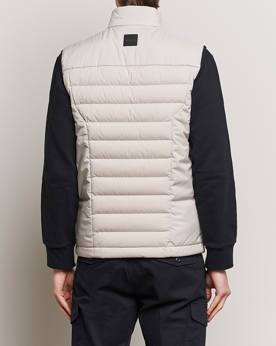 Herr | Jackor | BOSS GREEN | Titanium Vest Light Beige