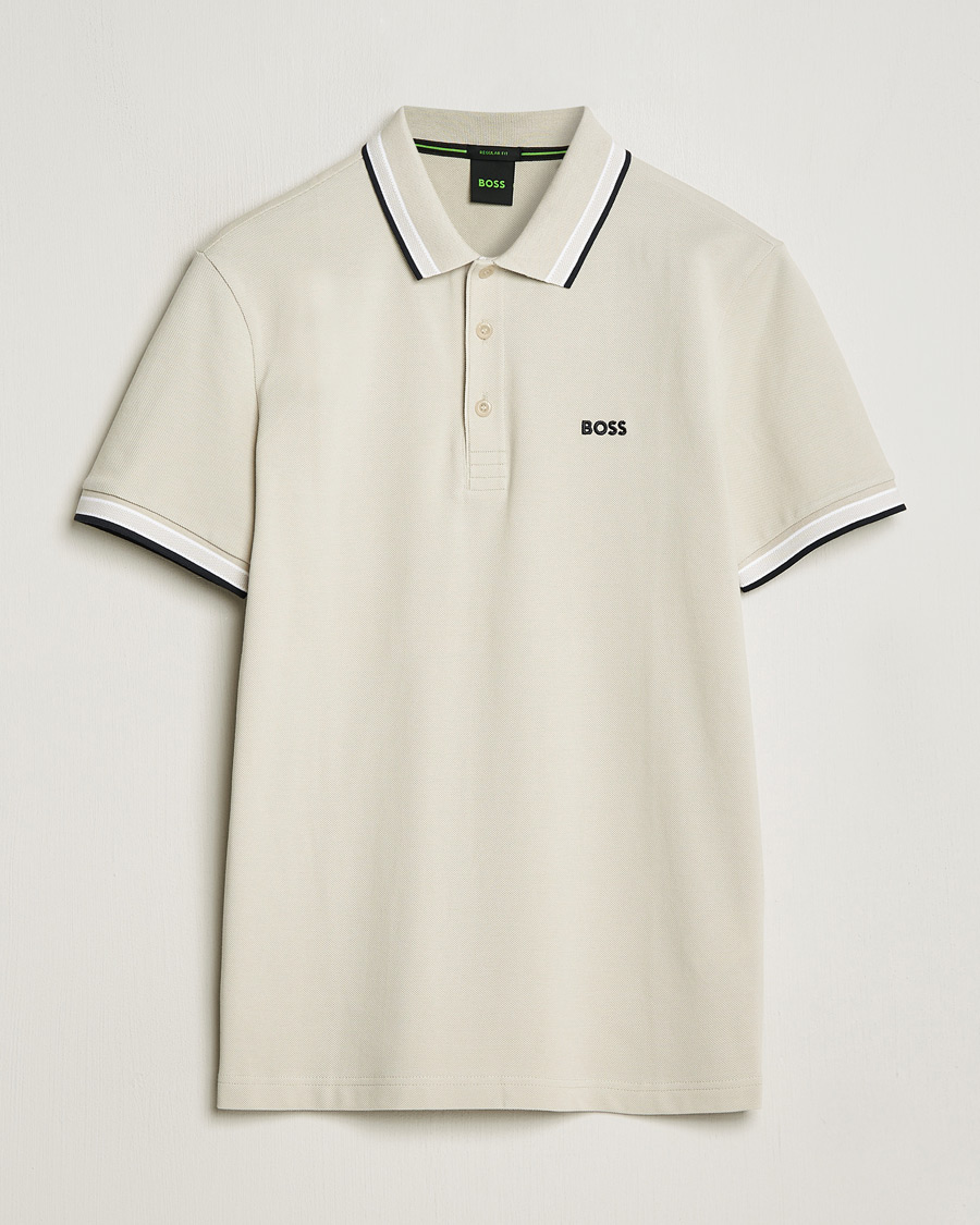 Herr | Pikéer | BOSS GREEN | Paddy Piké Light Beige