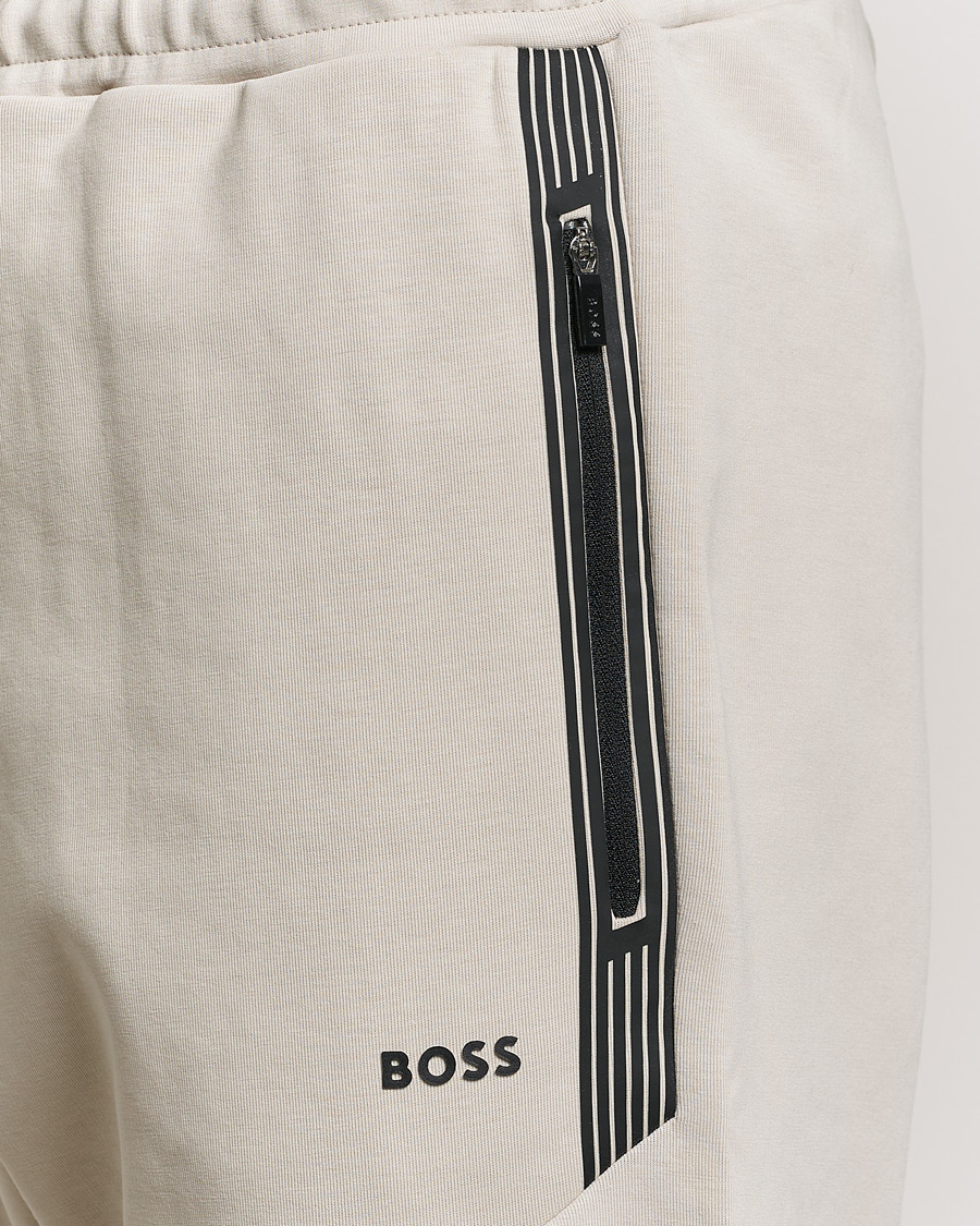Herr | Byxor | BOSS GREEN | Hadim Sweatpants Light Beige