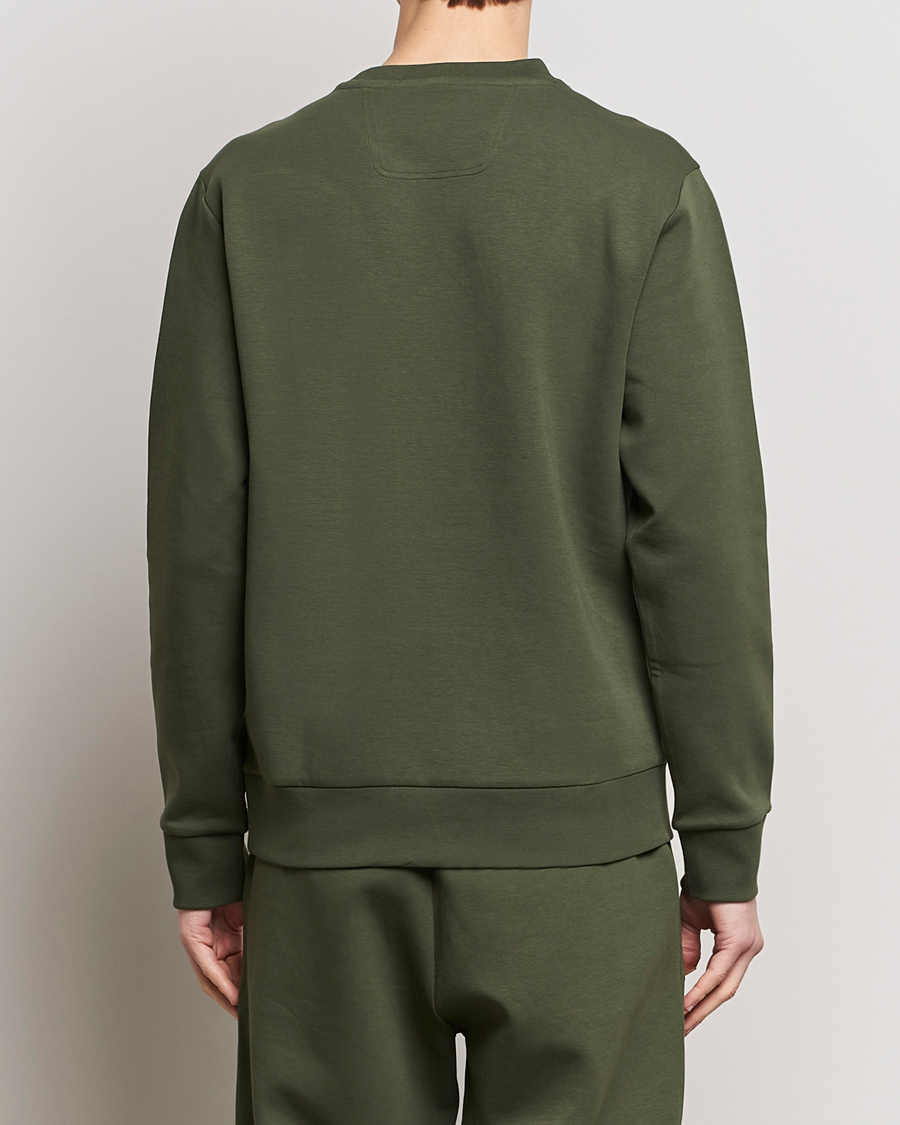Herr | Tröjor | BOSS GREEN | Salbo Logo Sweatshirt Open Green