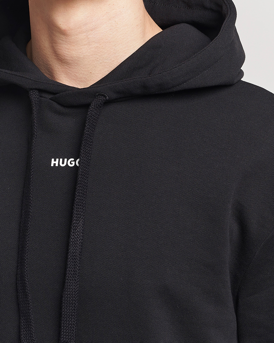 Herr | Tröjor | HUGO | Dapo Logo Hoodie Black