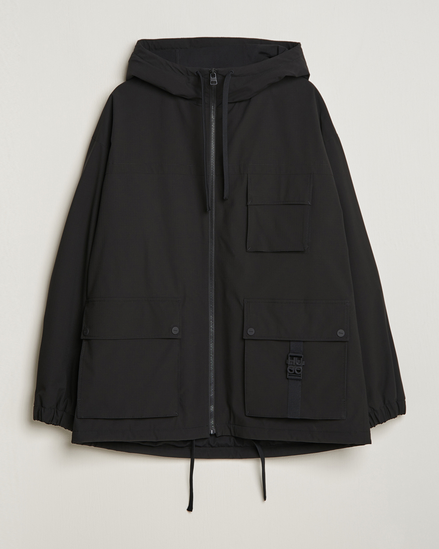 Herr | Jackor | HUGO | Borjo Hooded Jacket Black