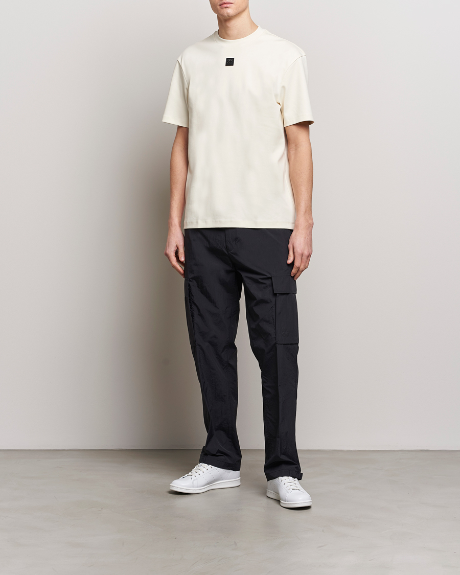 Herr | Byxor | HUGO | Gero Nylon Cargo Pants Black