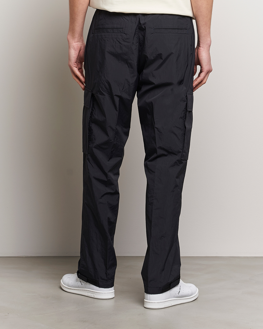 Herr | Byxor | HUGO | Gero Nylon Cargo Pants Black