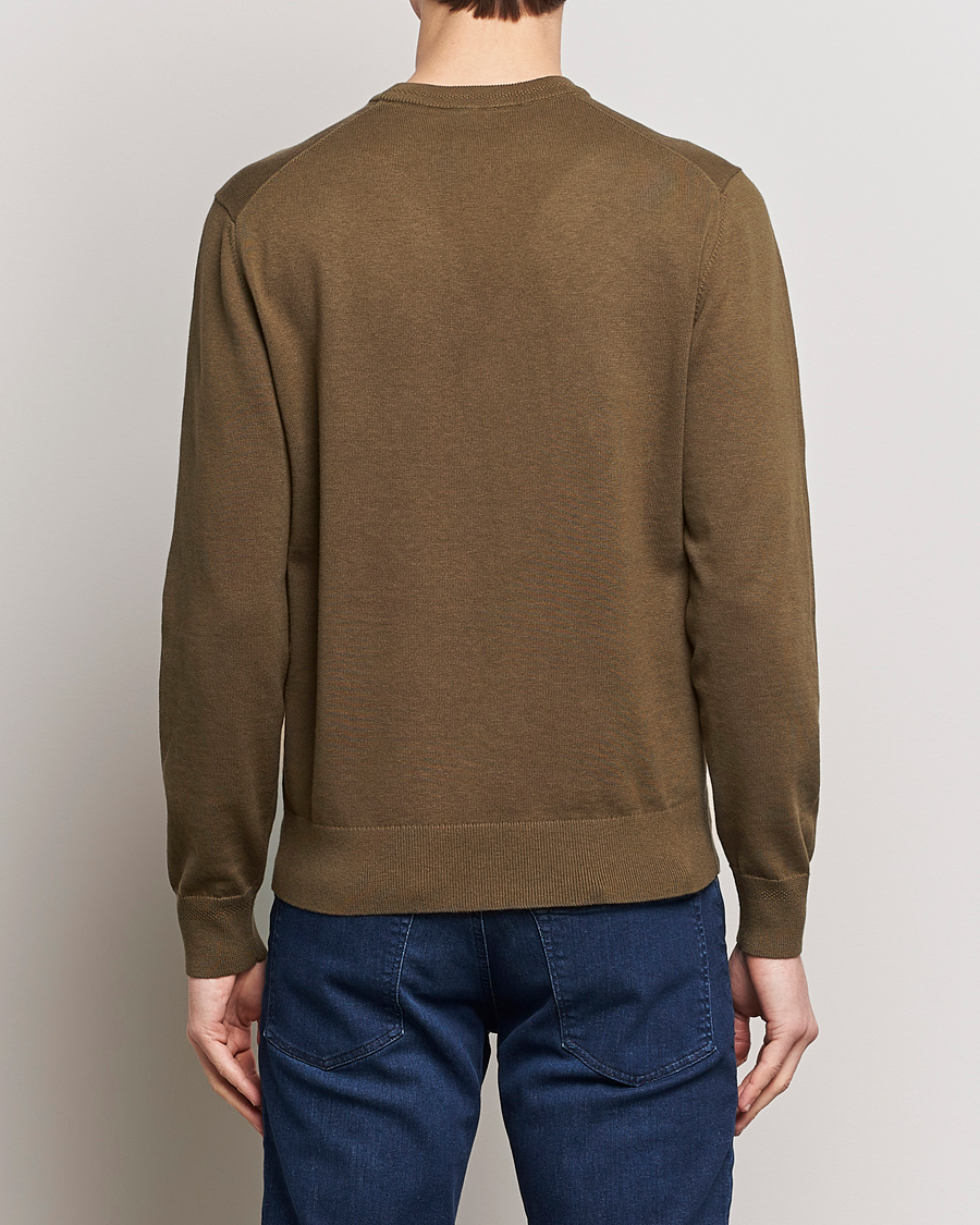 Herr | Tröjor | BOSS ORANGE | Kanovano Knitted Sweater Open Green