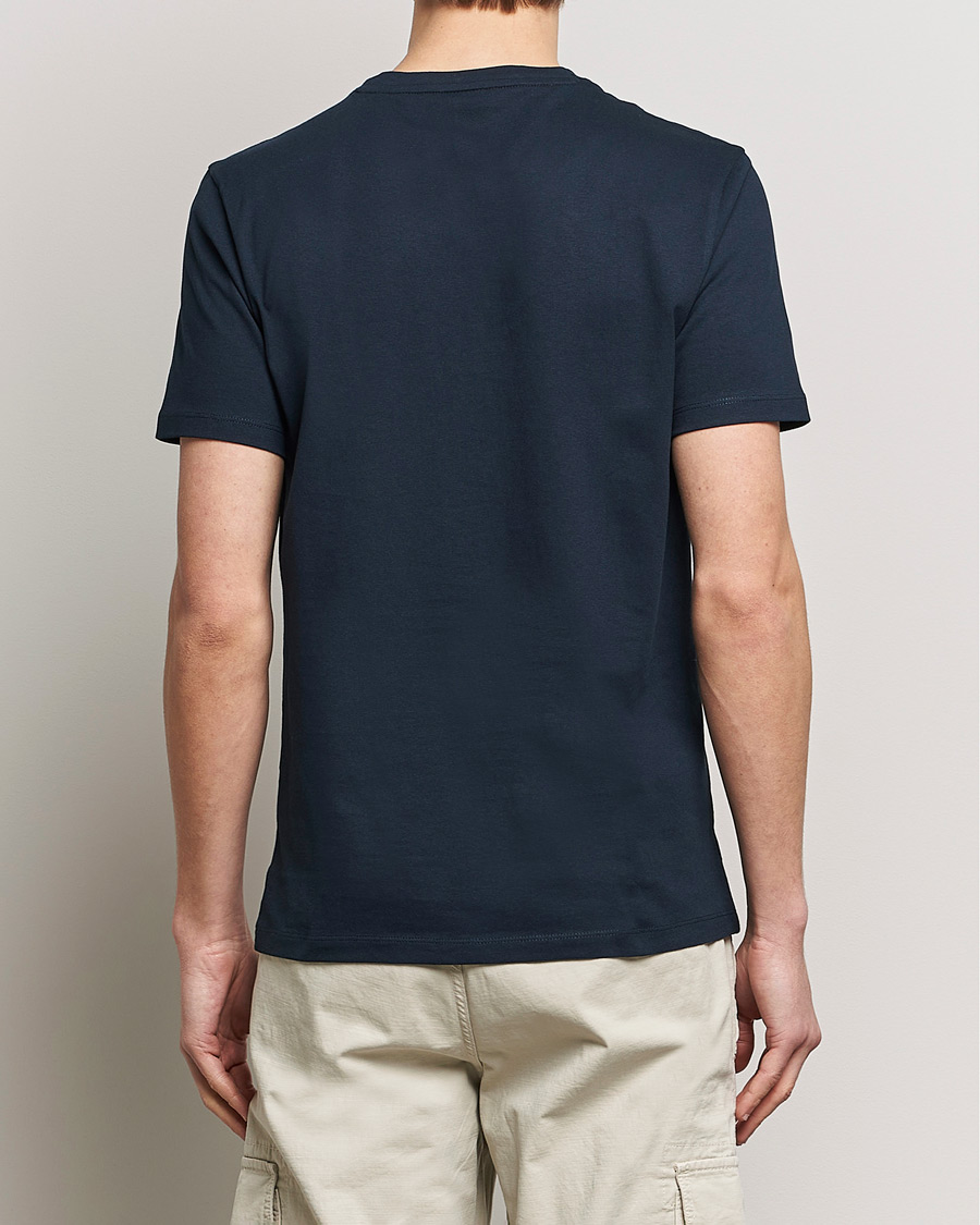 Herr | T-Shirts | BOSS ORANGE | Tales Logo Crew Neck T-Shirt Dark Blue