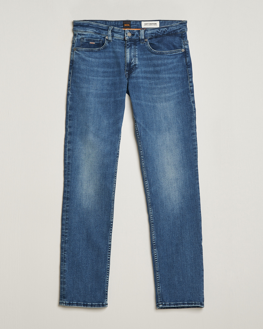 Herr | Jeans | BOSS ORANGE | Delaware Slim Fit Stretch Jeans Bright Blue