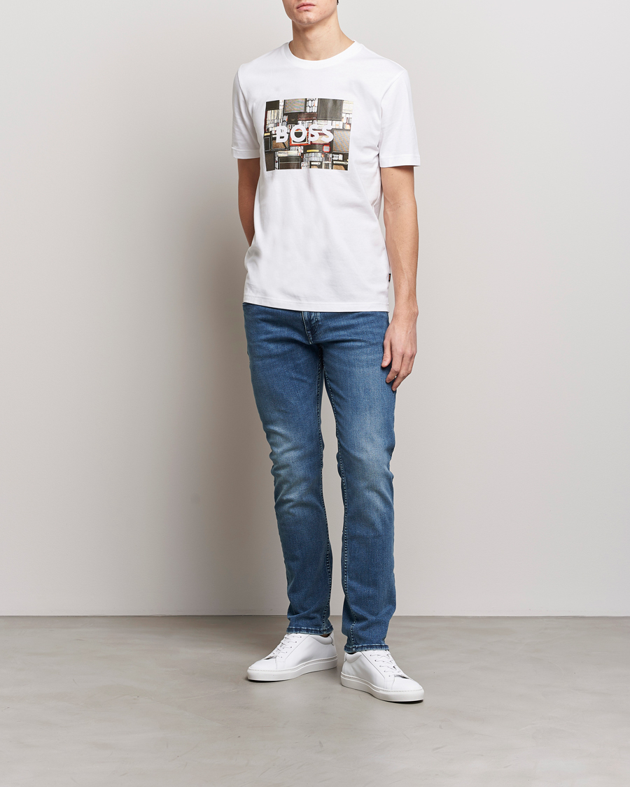 Herr | Jeans | BOSS ORANGE | Delaware Slim Fit Stretch Jeans Bright Blue