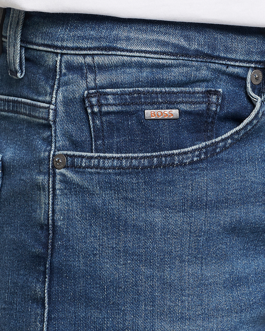 Herr | Jeans | BOSS ORANGE | Delaware Slim Fit Stretch Jeans Bright Blue