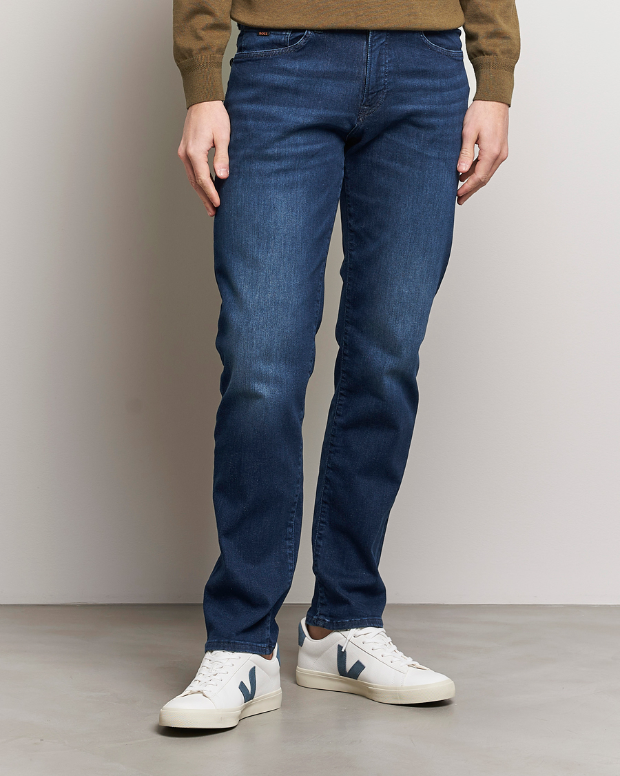 Herr | Jeans | BOSS ORANGE | Re.Maine Regular Fit Stretch Jeans Blue