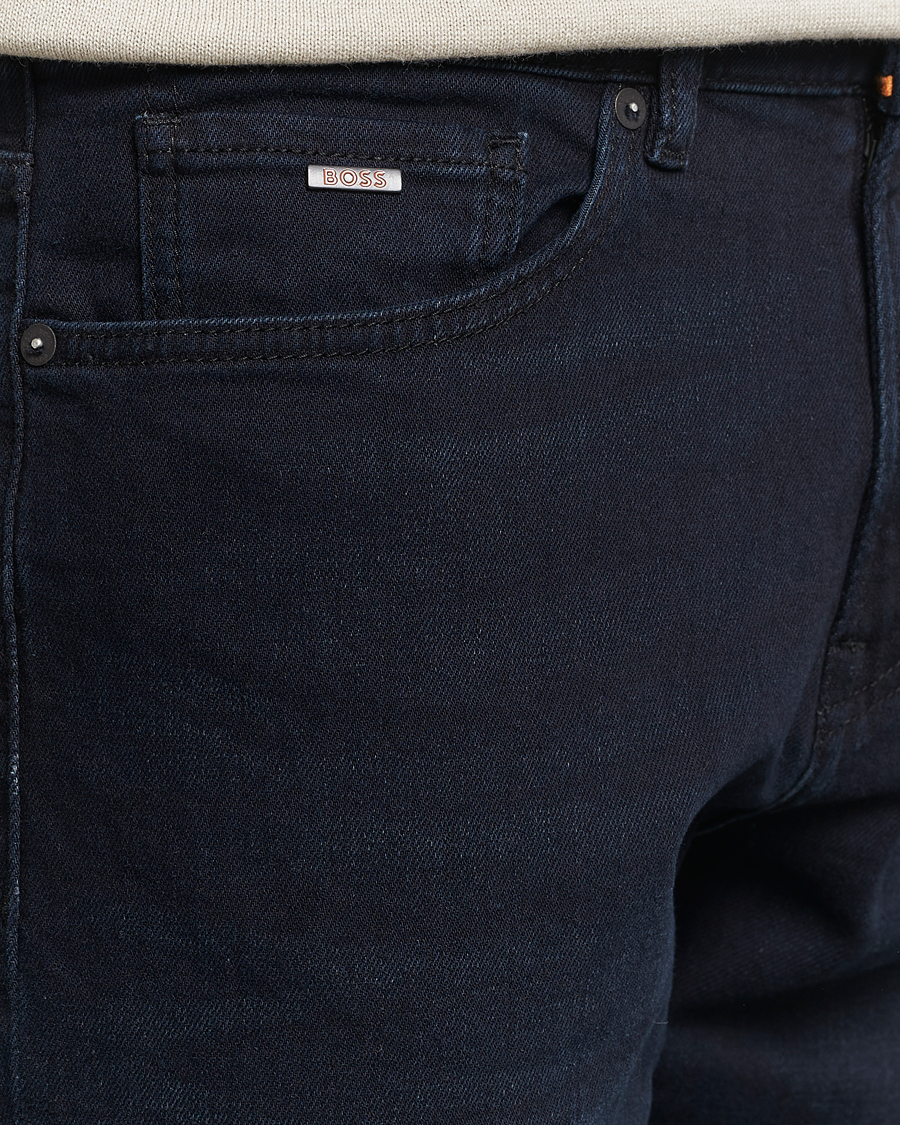 Herr | Jeans | BOSS ORANGE | Re.Maine Regular Fit Stretch Jeans Dark Blue