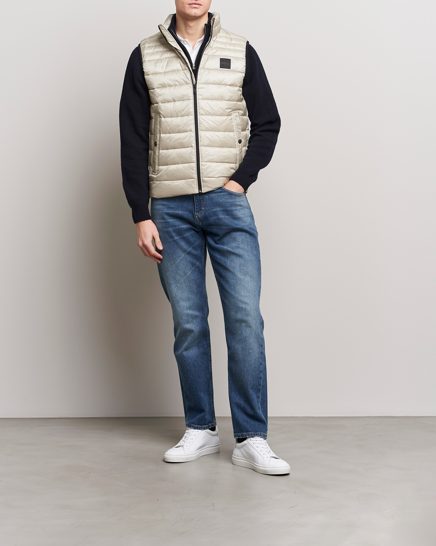 Herr | Jackor | BOSS ORANGE | Odeno1 Down Vest Light Beige