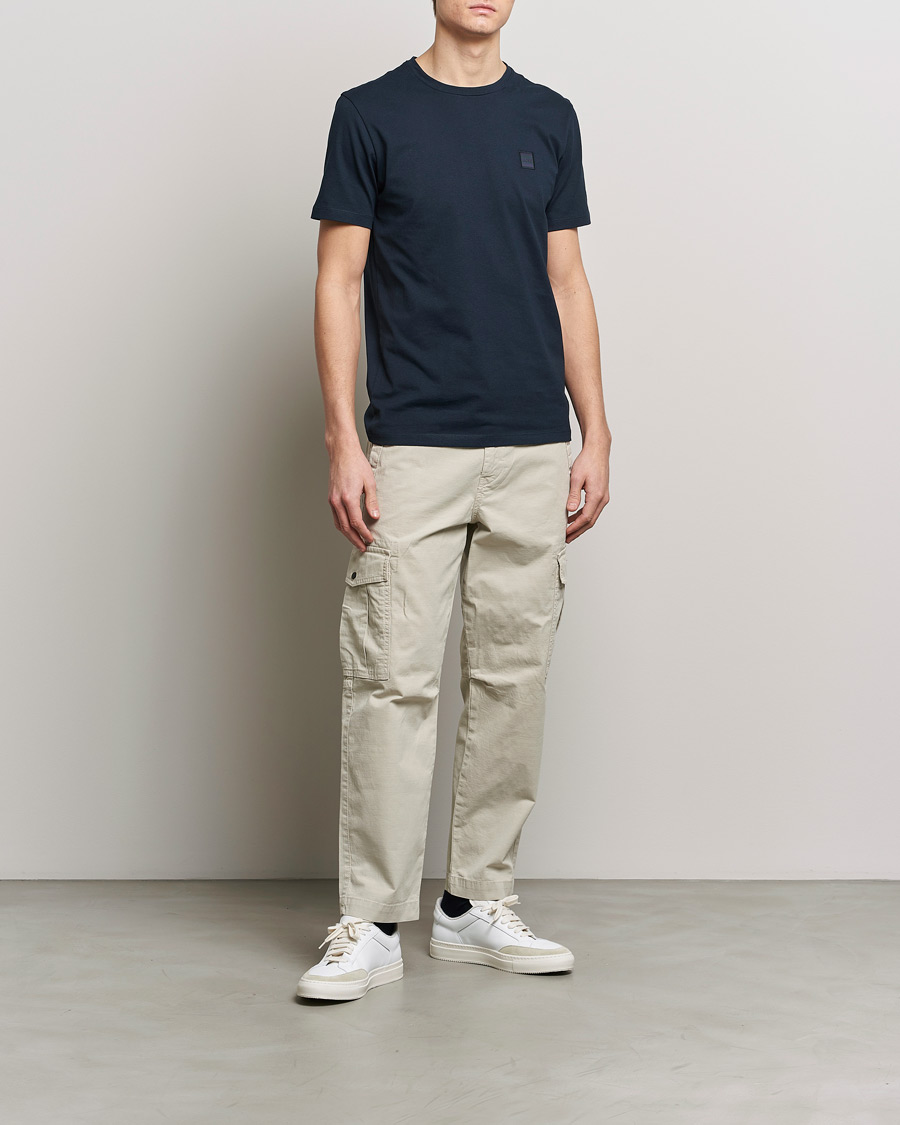 Herr | Byxor | BOSS ORANGE | Sisla 5-Pocket Cargo Pants Light Beige