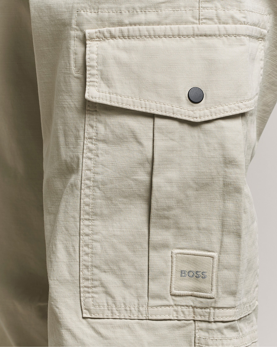 Herr | Byxor | BOSS ORANGE | Sisla 5-Pocket Cargo Pants Light Beige