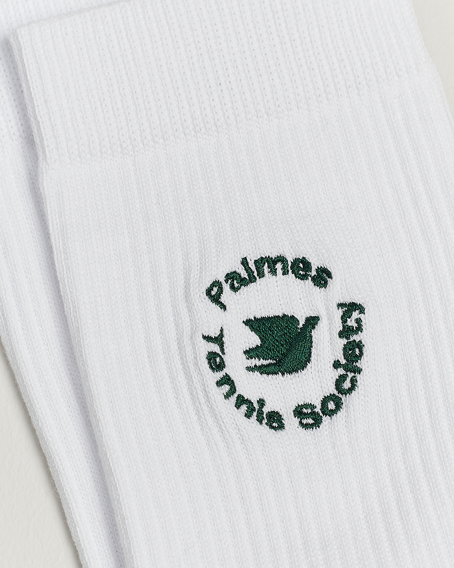 Herr | Vanliga strumpor | Palmes | 2-Pack Low Socks White