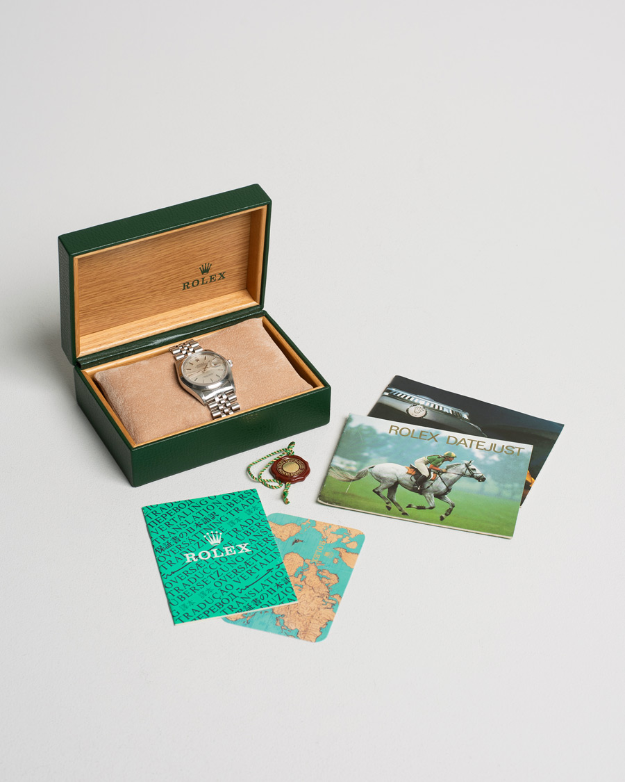Herr | Rolex Pre-Owned Datejust 16200 Oystert Perpetual Steel Silver | Rolex Pre-Owned | Datejust 16200 Oystert Perpetual Steel Silver