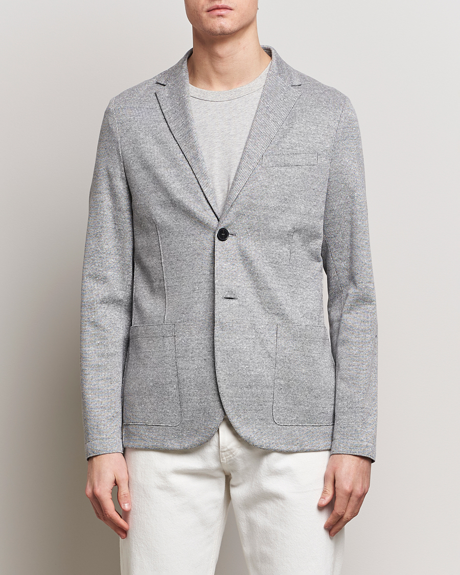 Herr | Avdelningar | Harris Wharf London | Linen Blend Blazer Grey