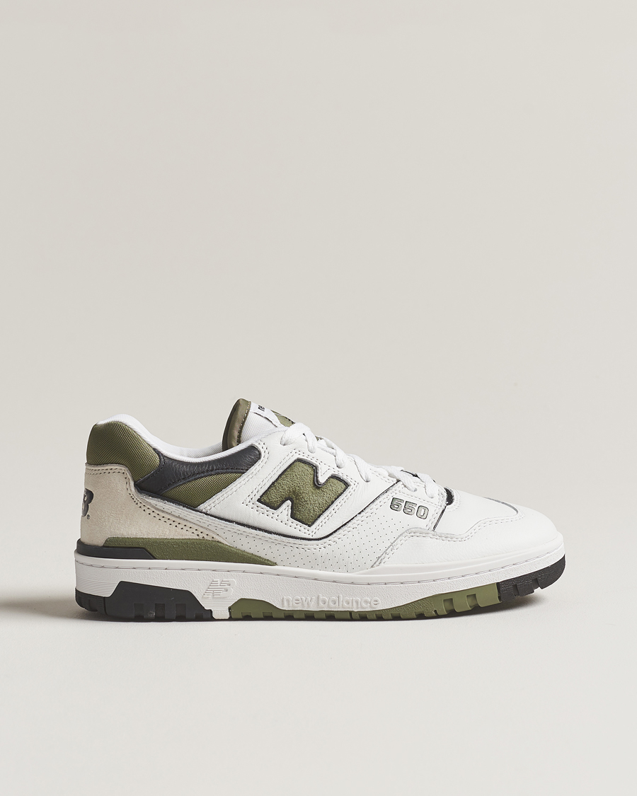 Herr | New Balance 550 Sneakers White/Green | New Balance | 550 Sneakers White/Green