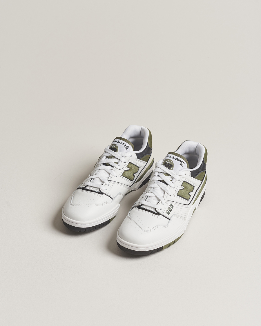 Herr | Låga sneakers | New Balance | 550 Sneakers White/Green