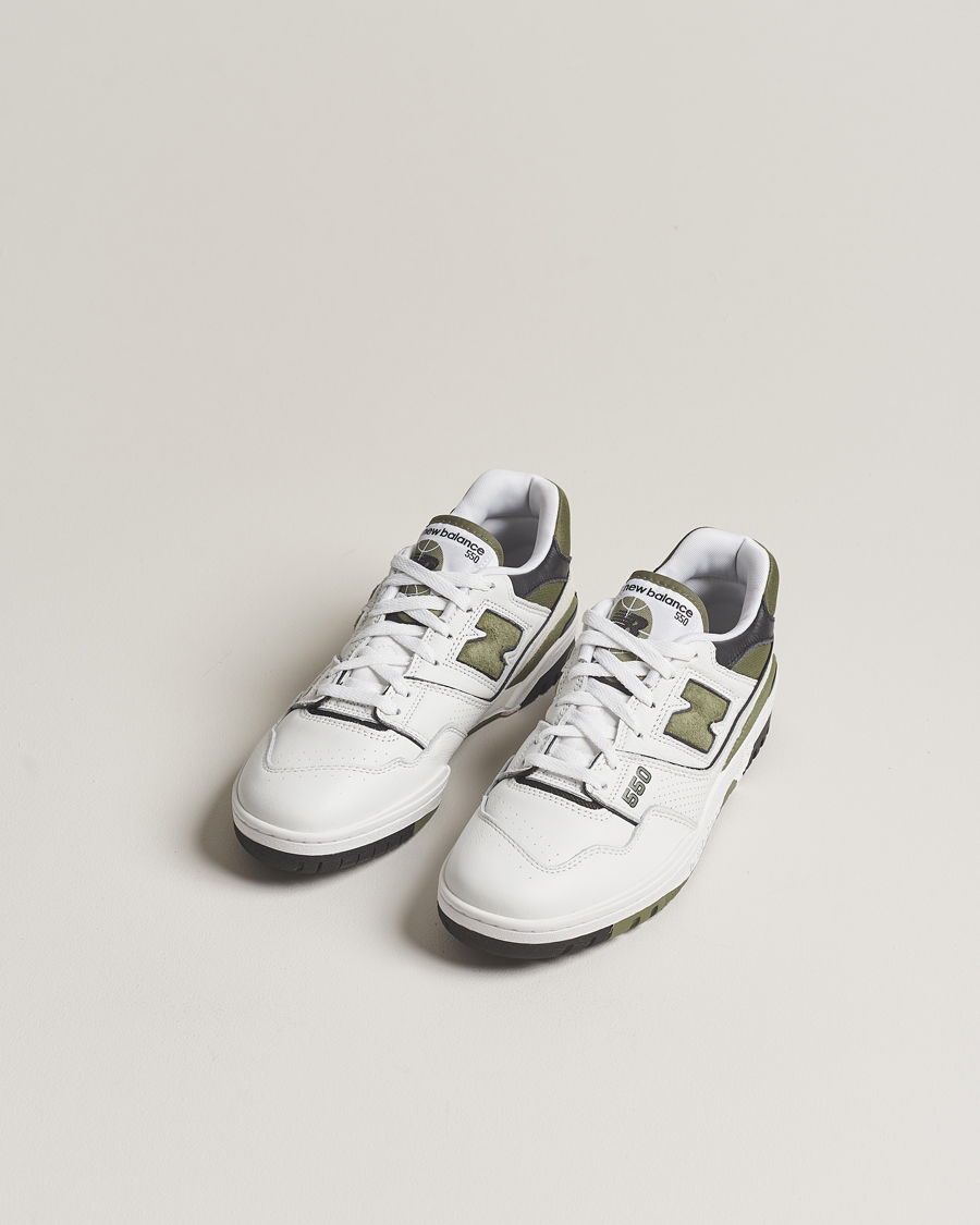 Herr | New Balance 550 Sneakers White/Green | New Balance | 550 Sneakers White/Green