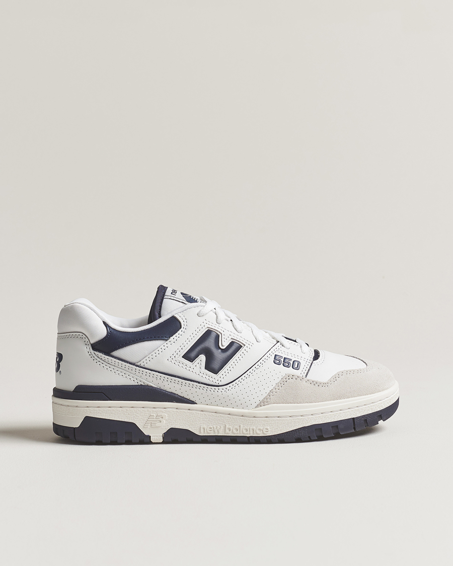 Herr | New Balance 550 Sneakers White/Navy | New Balance | 550 Sneakers White/Navy