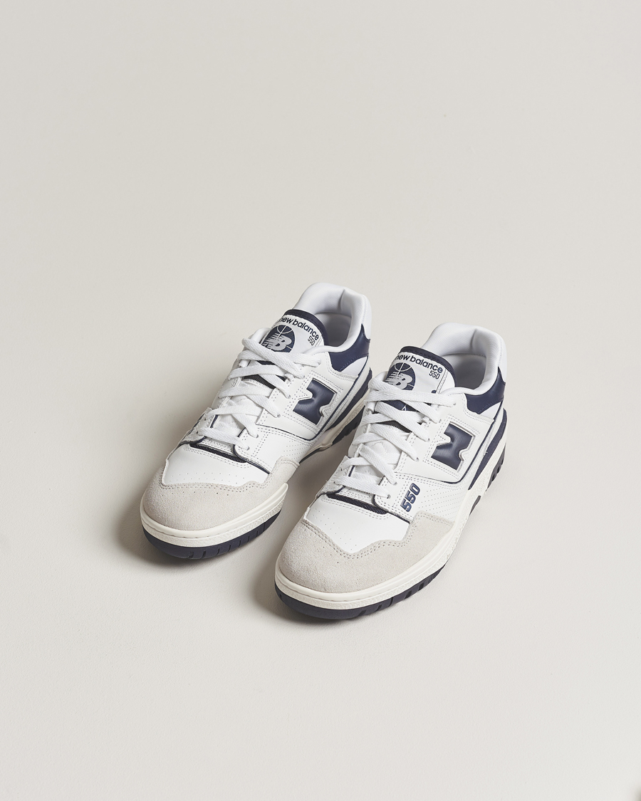 Herr | Låga sneakers | New Balance | 550 Sneakers White/Navy