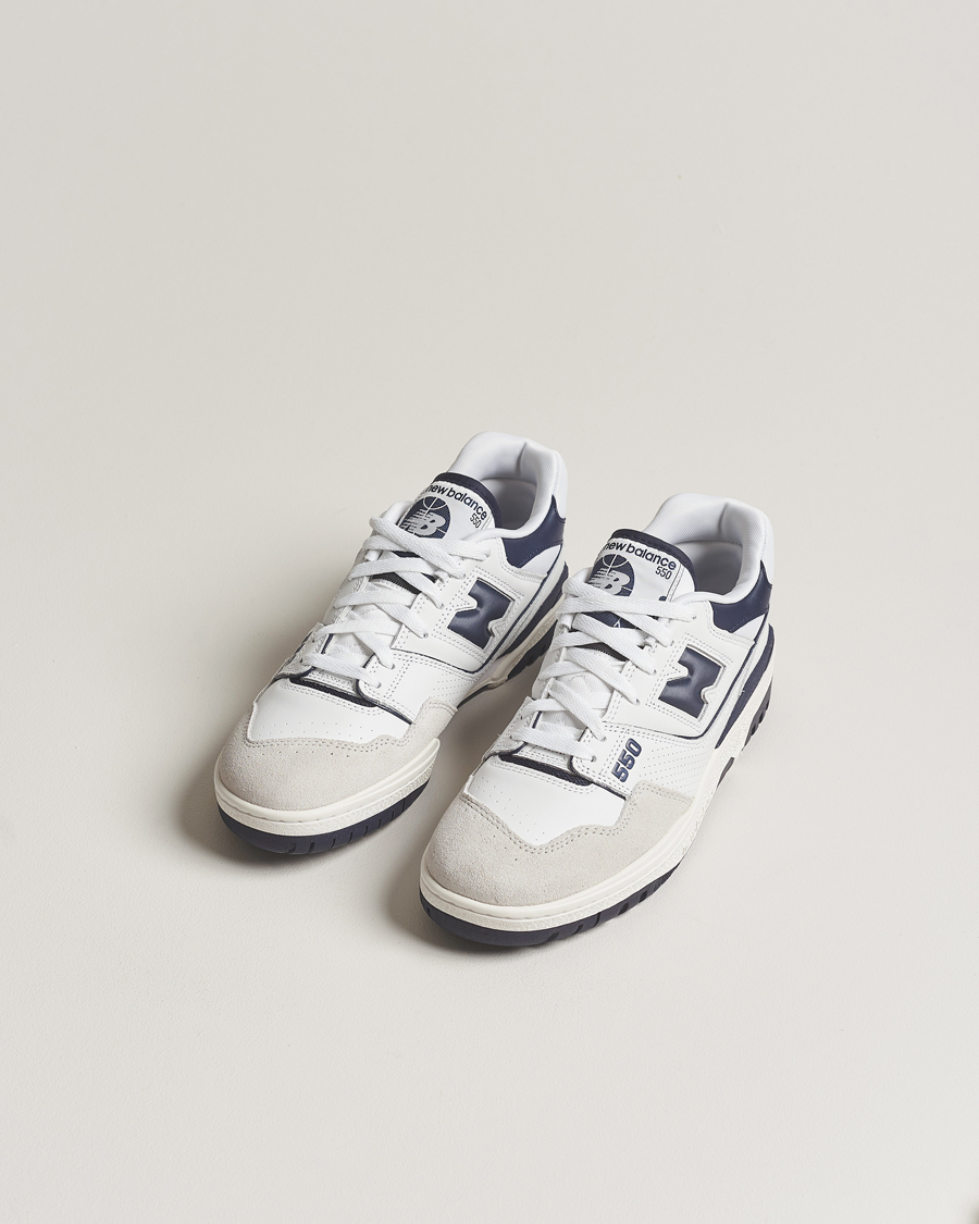 Herr | Avdelningar | New Balance | 550 Sneakers White/Navy