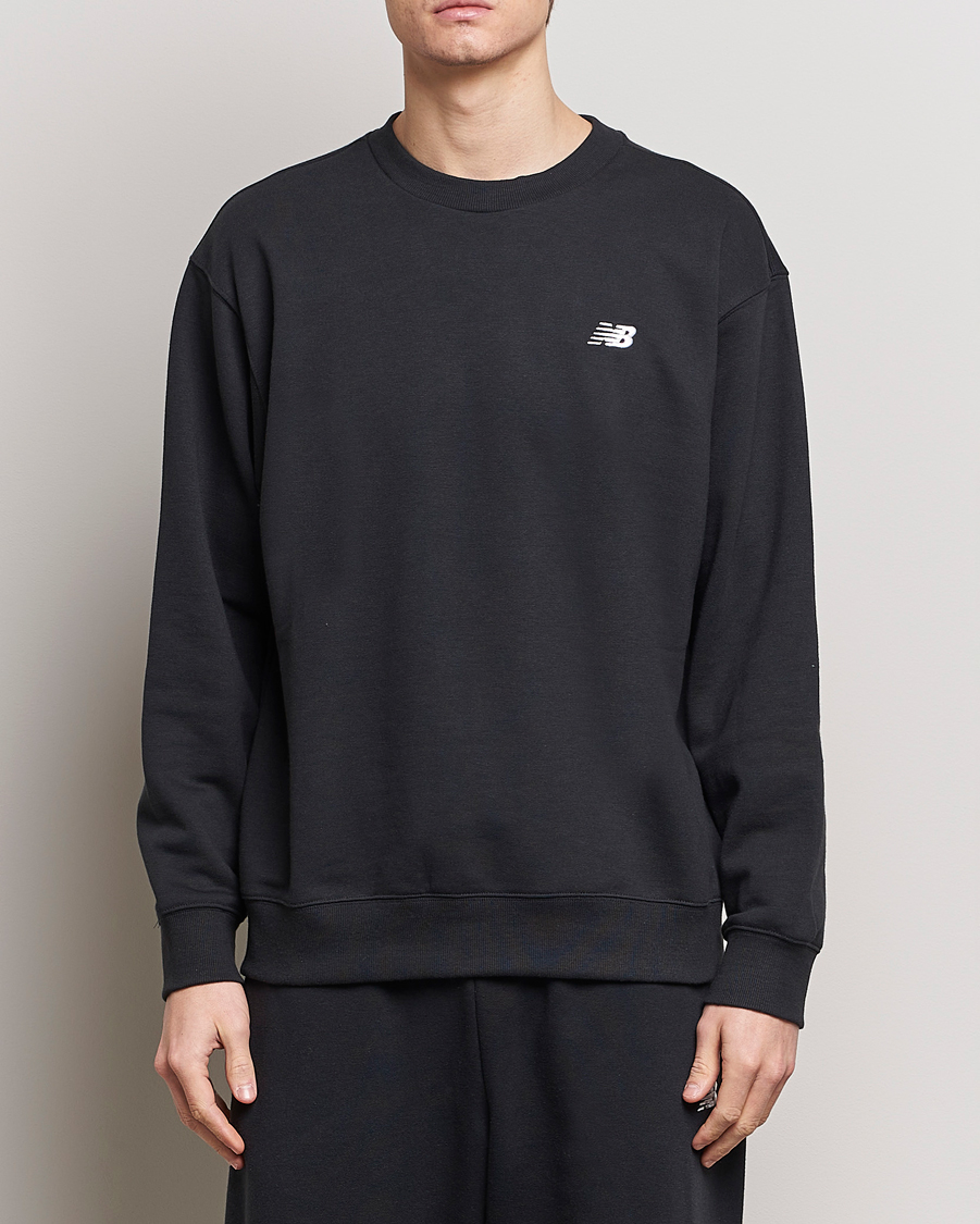 Herr | Kläder | New Balance | Essentials French Terry Sweatshirt Black