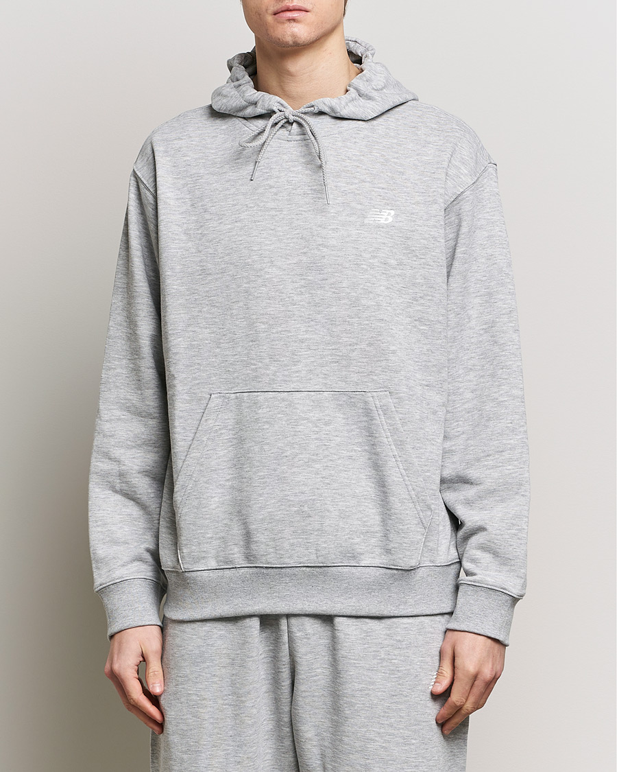 Herr | Huvtröjor | New Balance | Essentials French Terry Hoodie Athletic Grey