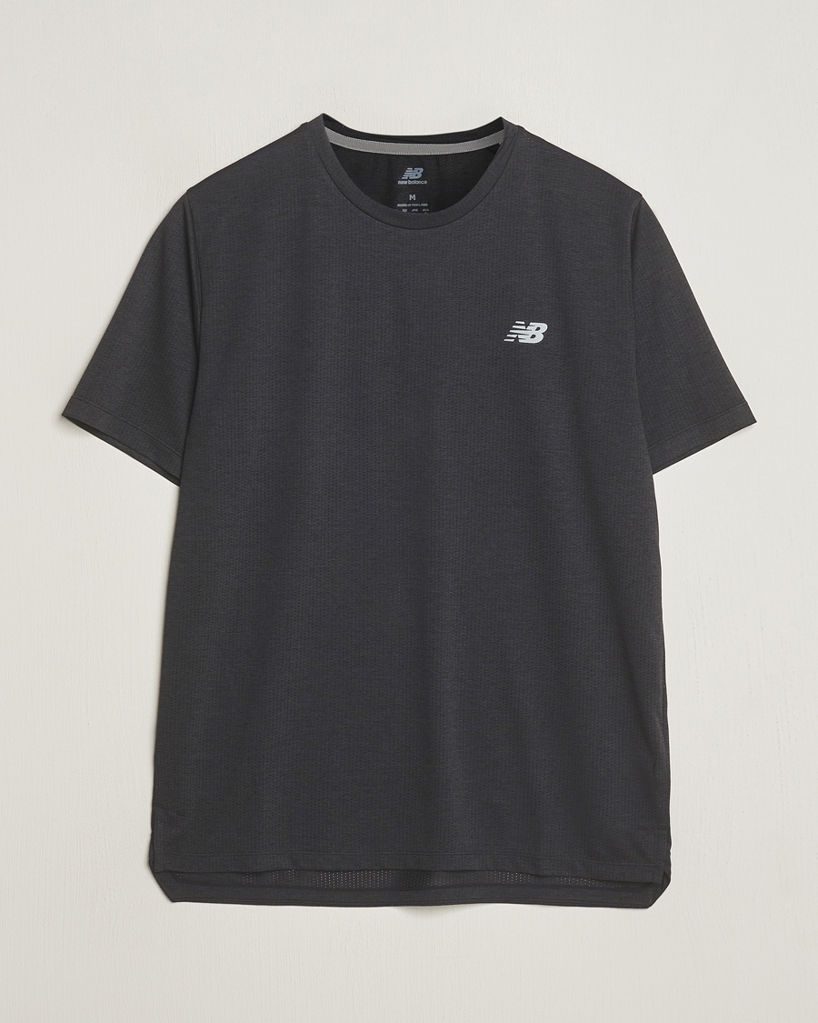 Herr | T-Shirts | New Balance Running | Athletics Run T-Shirt Black