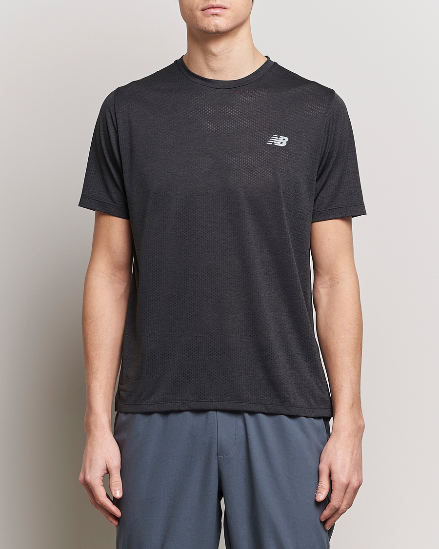 Herr | Kläder | New Balance Running | Athletics Run T-Shirt Black