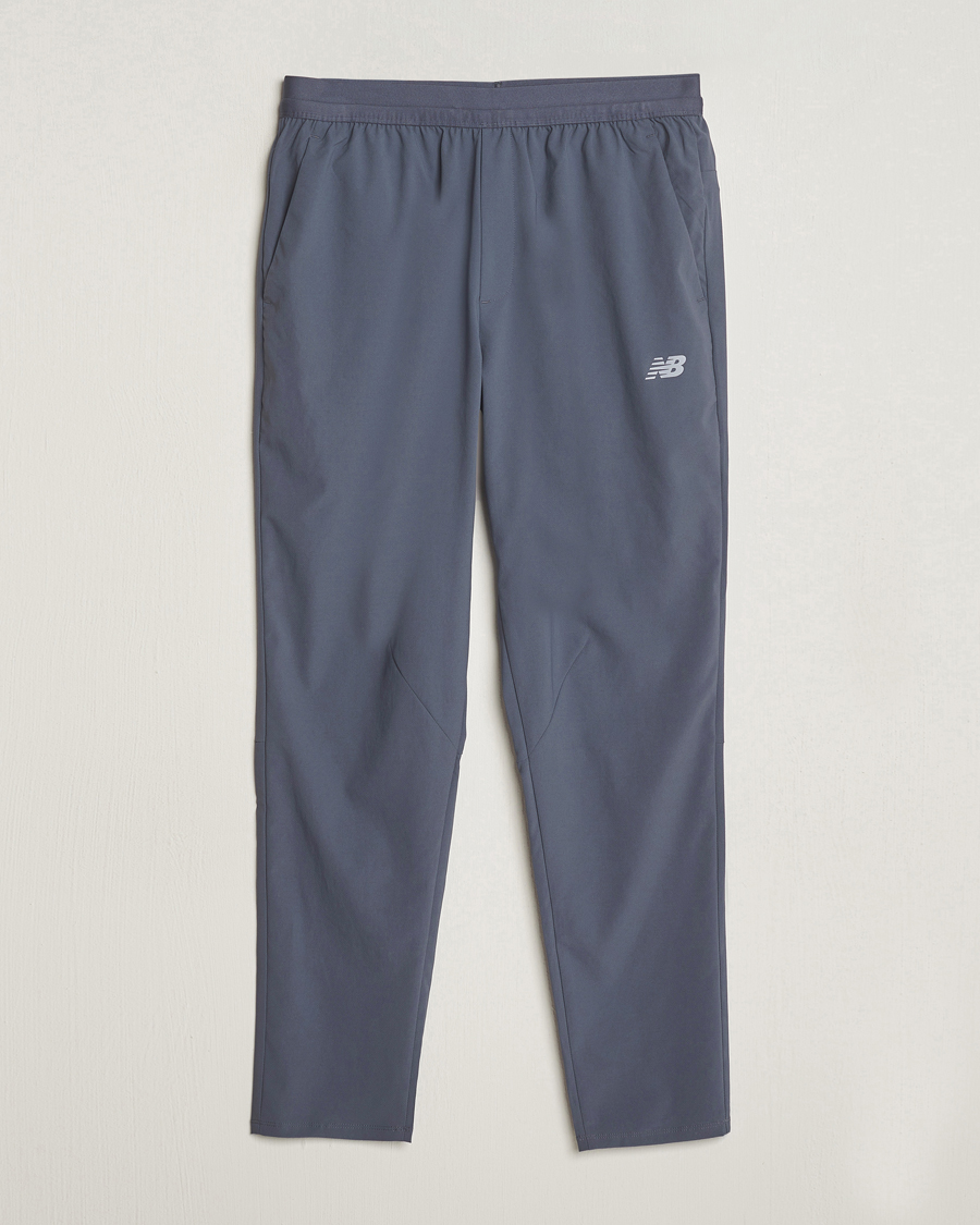 Herr | Byxor | New Balance Running | Stretch Woven Pants Graphite