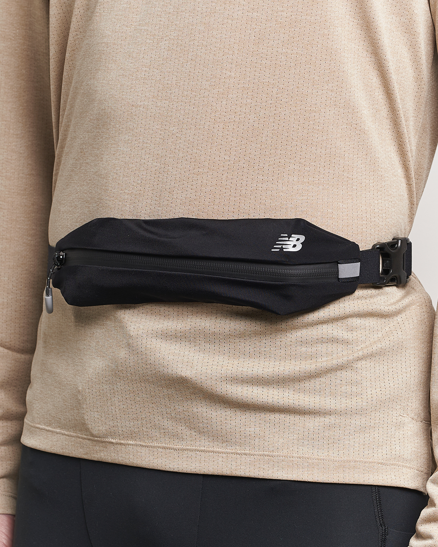 Herr | New Balance Running Running Stretch Belt Black | New Balance Running | Running Stretch Belt Black