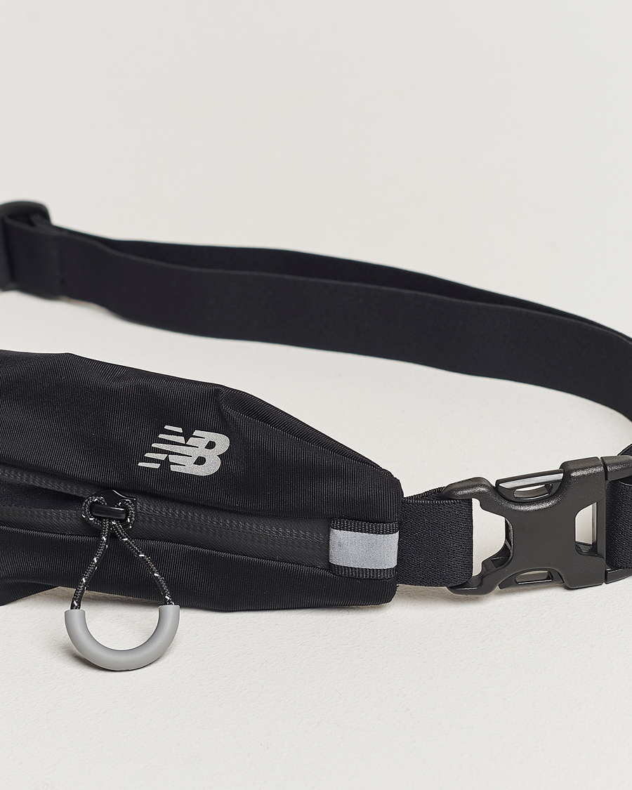 Herr | New Balance Running Running Stretch Belt Black | New Balance Running | Running Stretch Belt Black