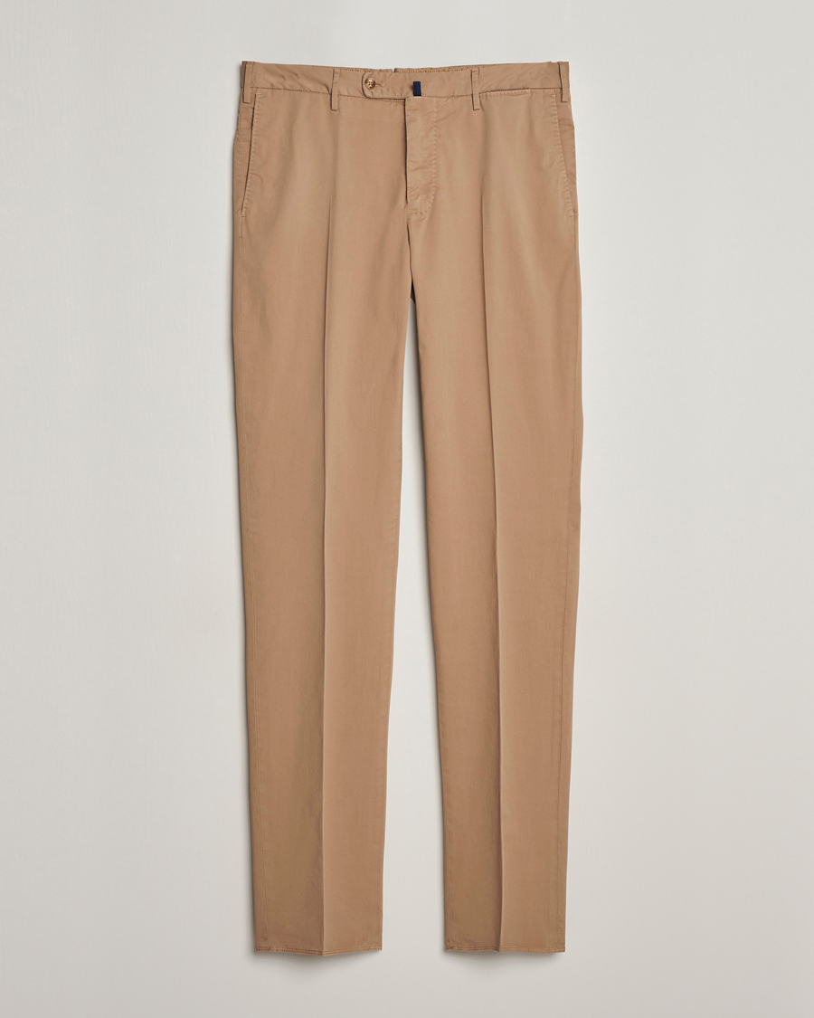 Herr | Byxor | Incotex | Regular Fit Comfort Chinos Beige