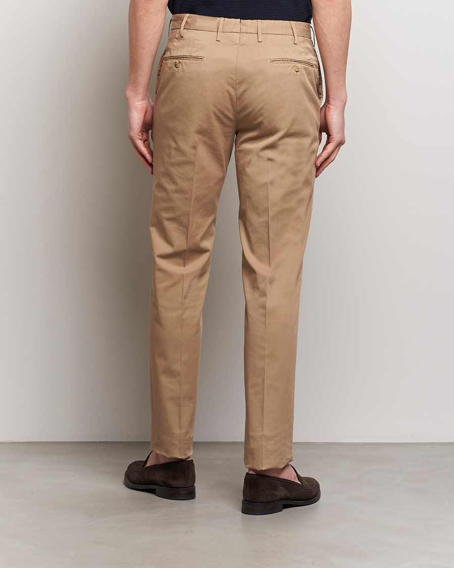 Herr | Byxor | Incotex | Regular Fit Comfort Chinos Beige