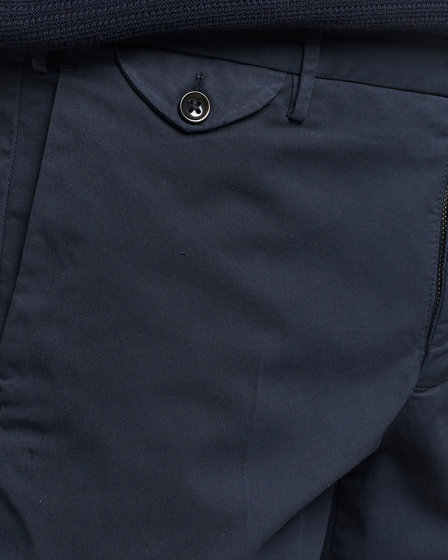 Herr | Shorts | Incotex | Cotton Comfort Shorts Navy