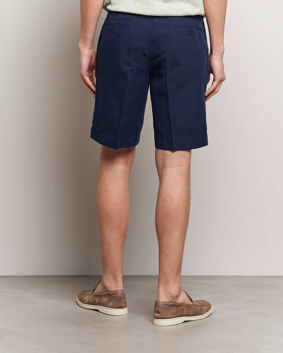 Herr | Shorts | Incotex | Chinolino Shorts Navy