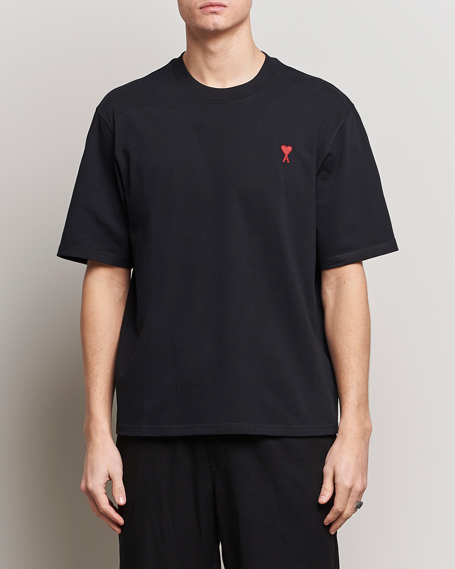 Herr | Contemporary Creators | AMI | Heart Logo T-Shirt Black